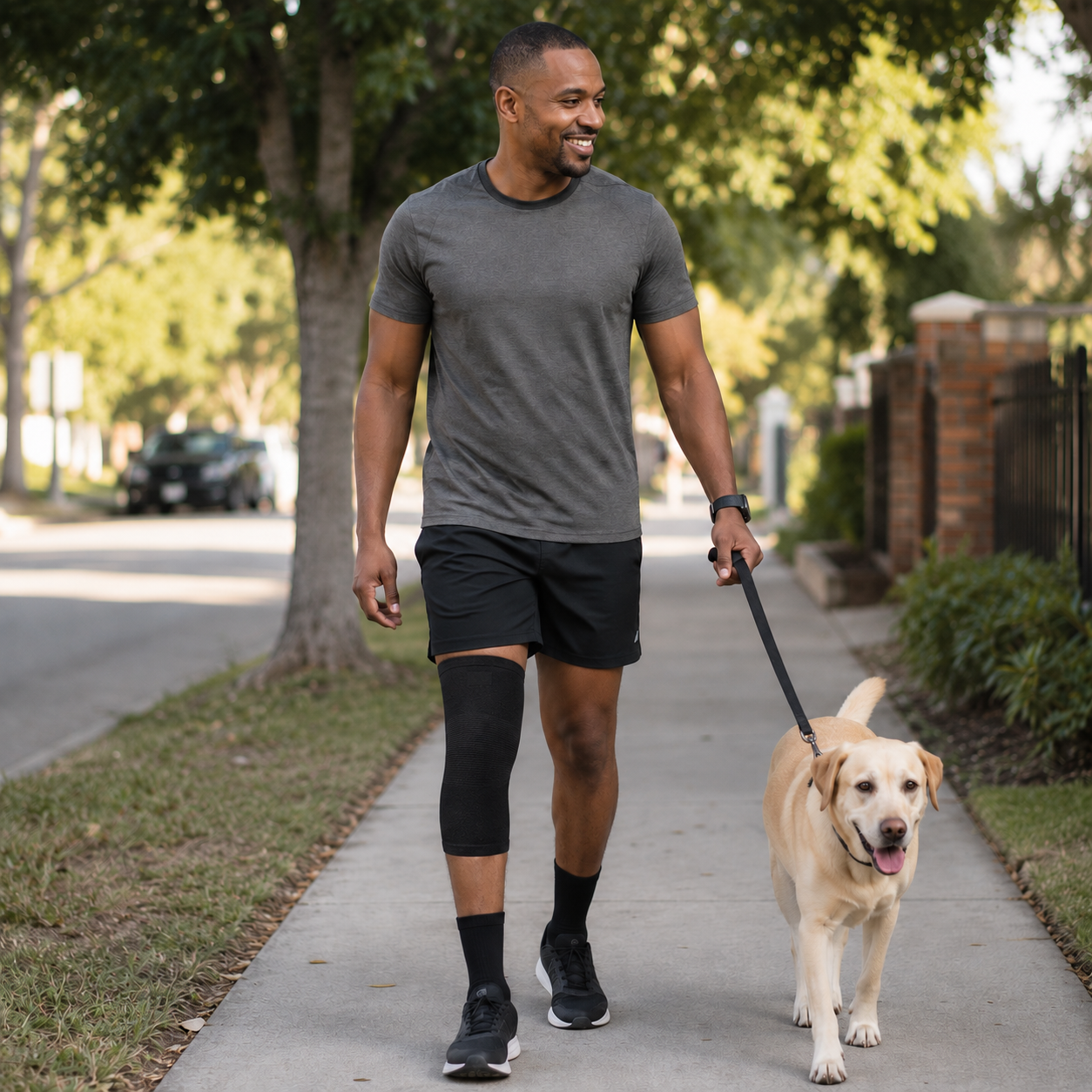 LUNOS™ COMPRESSION KNEE SLEEVE