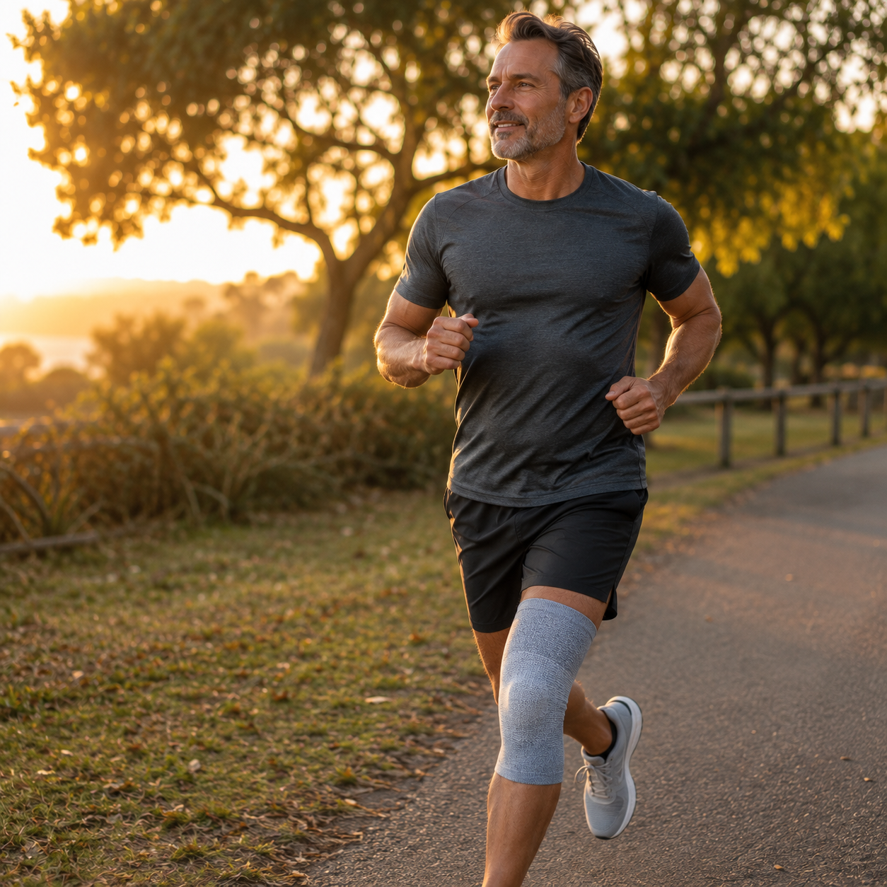 LUNOS™ COMPRESSION KNEE SLEEVE