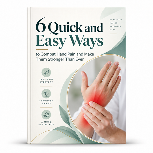 LUNOS™ 6 QUICK AND EASY WAYS TO COMBAT HAND PAIN (INSTANT DOWNLOAD)