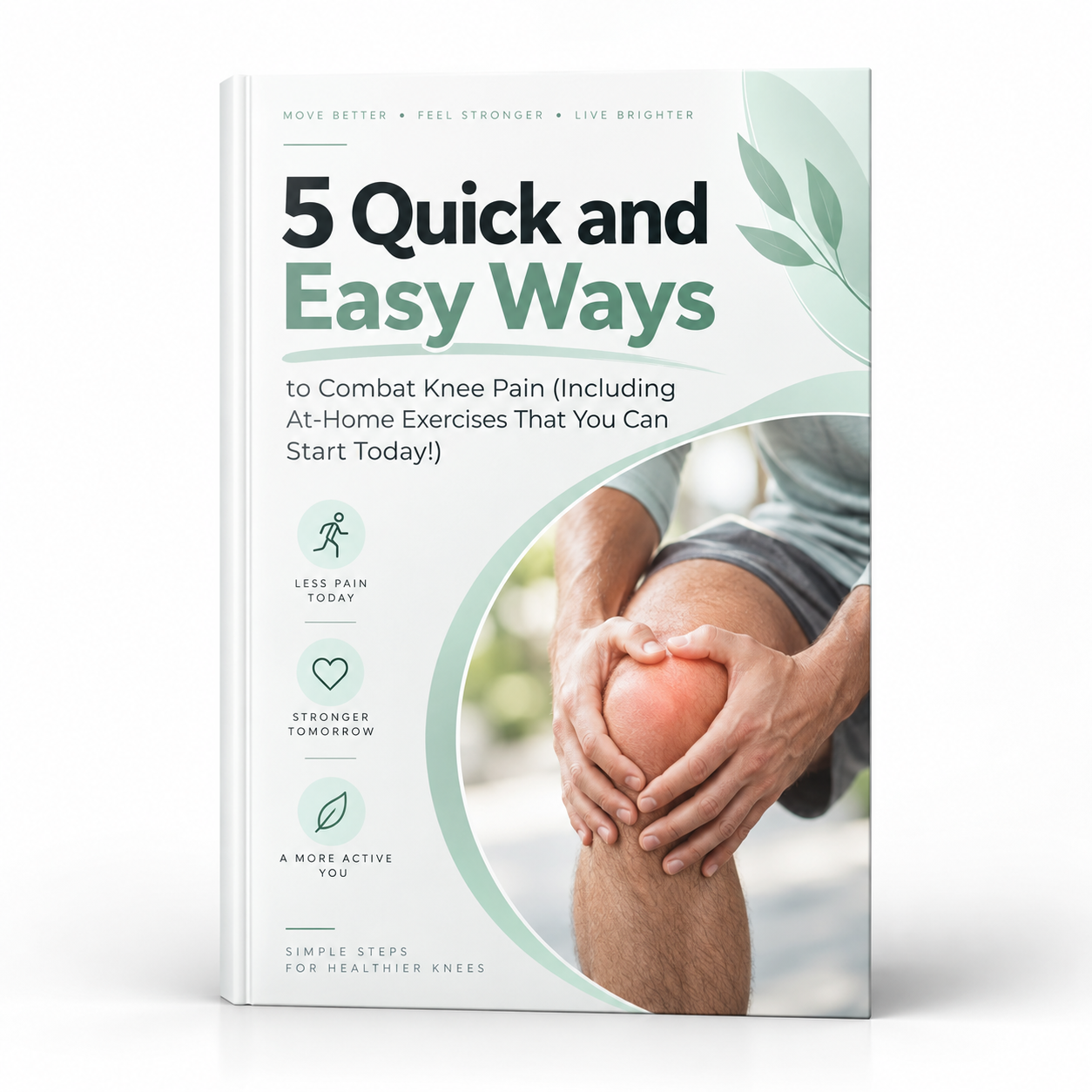 LUNOS™  5 QUICK AND EASY WAYS TO COMBAT KNEE PAIN EBOOK (INSTANT DOWNLOAD)