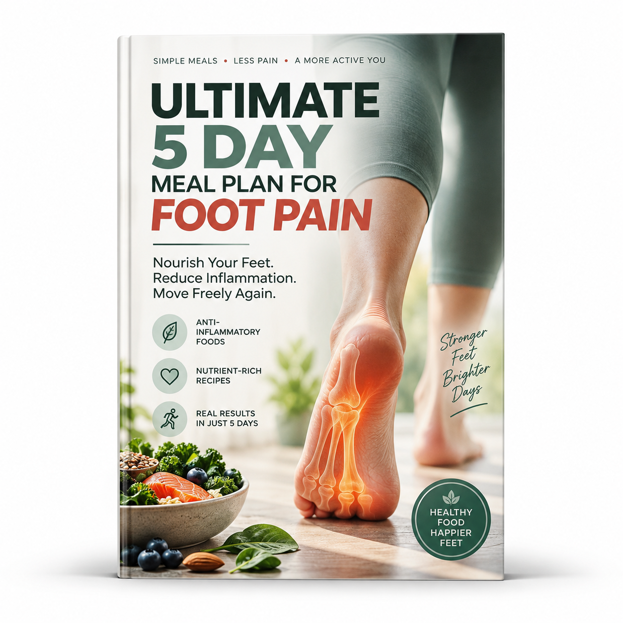 LUNOS™ EBOOK ULTIMATE 5 DAY MEAL PLAN FOR FOOT PAIN