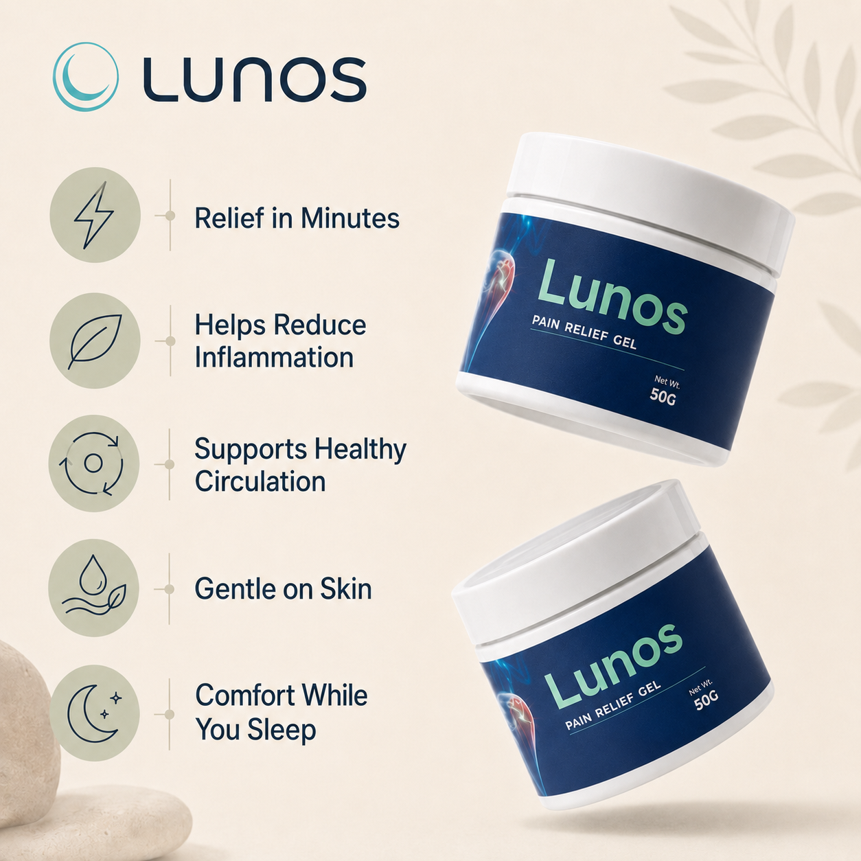 LUNOS™ PAIN RELIEF GEL