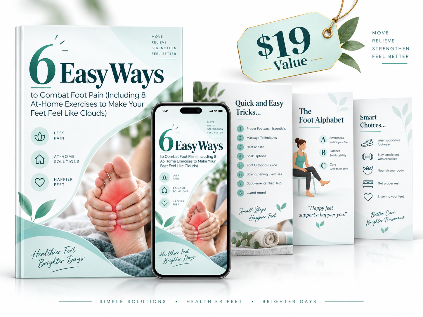 LUNOS™ EBOOK 6 EASY WAYS TO COMBAT FOOT PAIN EBOOK (INSTANT DOWNLOAD)
